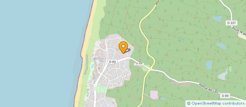 localisation de l'entreprise MONSIEUR DAVID TOUBOUL  SEIGNOSSE