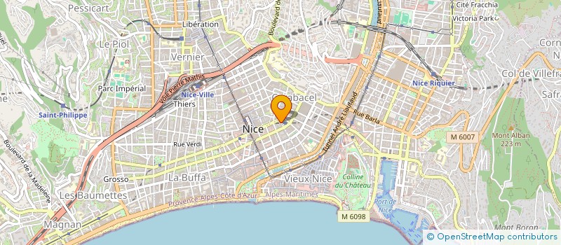 localisation de l'entreprise MONSIEUR DAVID TRAN à NICE