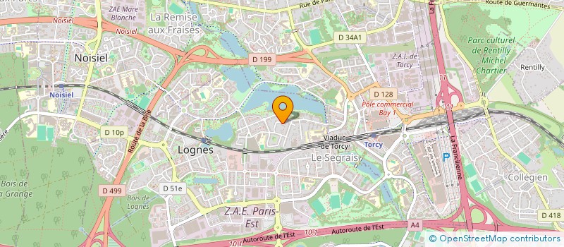 localisation de l'entreprise MONSIEUR DAVID TRAN à LOGNES