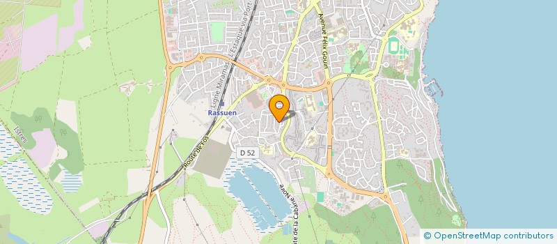 localisation de l'entreprise MONSIEUR DAVID TRANCHAND à ISTRES