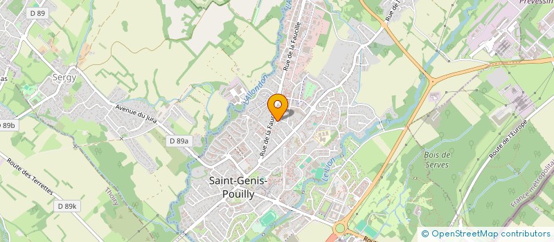 localisation de l'entreprise MONSIEUR DAVID TREMBLAY à SAINT-GENIS-POUILLY