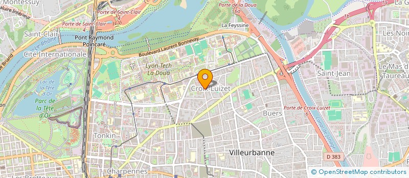 localisation de l'entreprise MONSIEUR DAVID TRENAUX  VILLEURBANNE