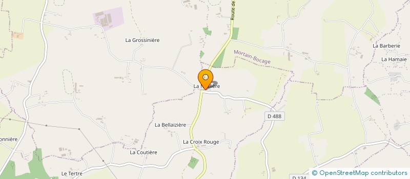 localisation de l'entreprise MONSIEUR DAVID TRIGUEL  BUAIS-LES-MONTS