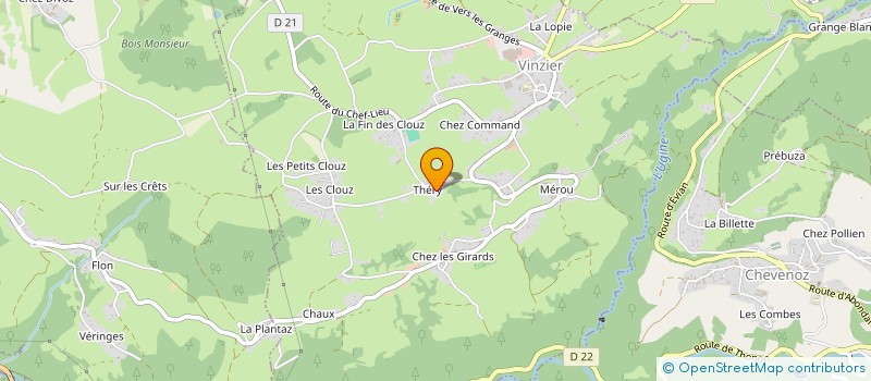 localisation de l'entreprise MONSIEUR DAVID TRINCAT  VINZIER