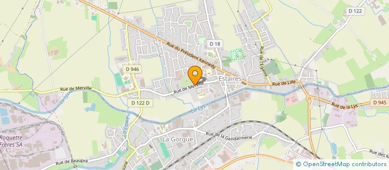 localisation de l'entreprise MONSIEUR DAVID TRUPIN  ESTAIRES