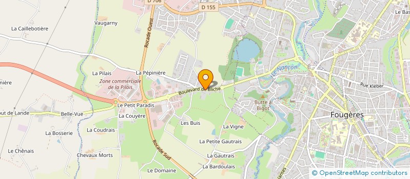 localisation de l'entreprise MONSIEUR DAVID TRUTEAU  LECOUSSE