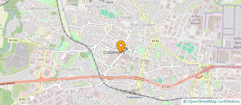 localisation de l'entreprise MONSIEUR DAVID TSIANG à COLOMIERS
