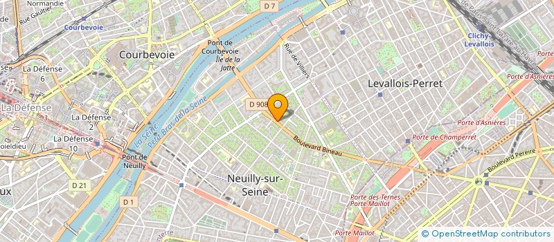 localisation de l'entreprise MONSIEUR DAVID TUIL à NEUILLY-SUR-SEINE