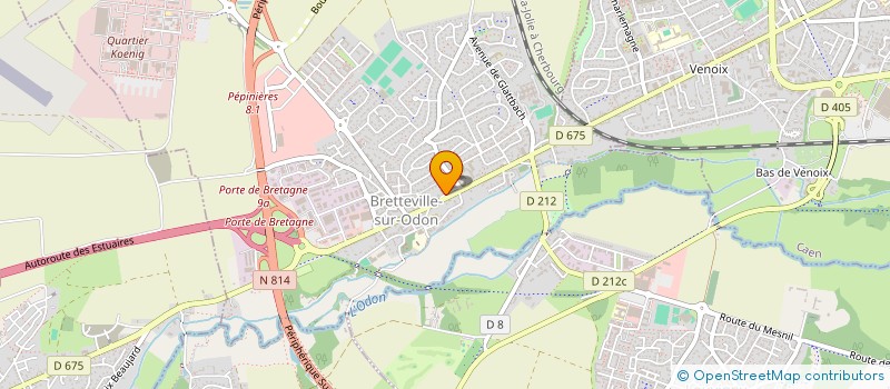 localisation de l'entreprise MONSIEUR DAVID TUNEAU  BRETTEVILLE-SUR-ODON