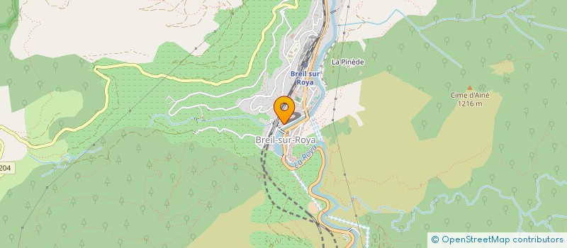 localisation de l'entreprise MONSIEUR DAVID TURCO  BREIL-SUR-ROYA