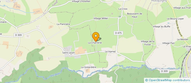 localisation de l'entreprise MONSIEUR DAVID TURMEL  FOLLIGNY