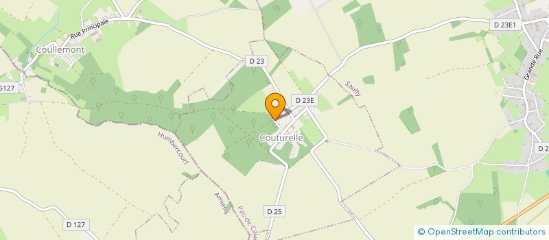 localisation de l'entreprise MONSIEUR DAVID TURPIN  COUTURELLE