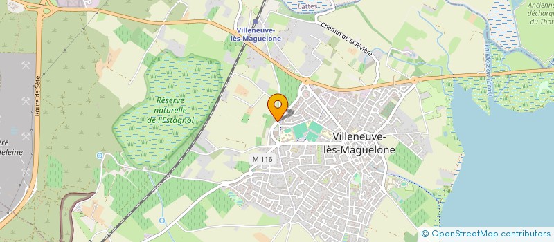 localisation de l'entreprise MONSIEUR DAVID TUSZYNSKI  VILLENEUVE-LES-MAGUELONE