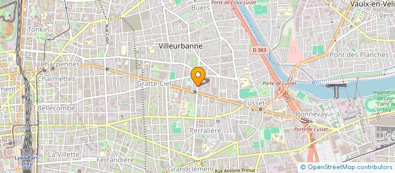 localisation de l'entreprise MONSIEUR DAVID UGNON à VILLEURBANNE