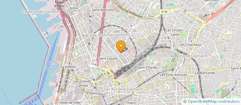 localisation de l'entreprise MONSIEUR DAVID VALAT  MARSEILLE