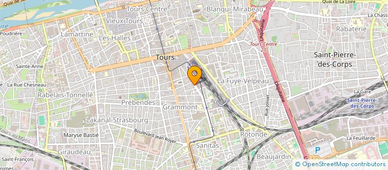 localisation de l'entreprise MONSIEUR DAVID VALENTINE à TOURS