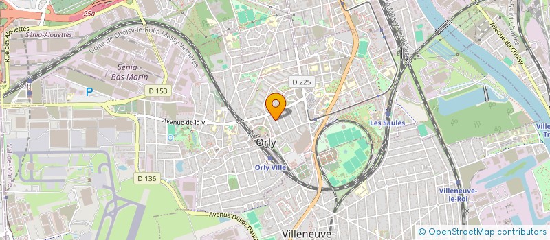 localisation de l'entreprise MONSIEUR DAVID VALERIN  ORLY