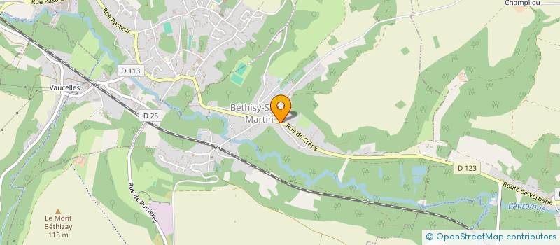 localisation de l'entreprise MONSIEUR DAVID VALIENNE  BETHISY-SAINT-MARTIN