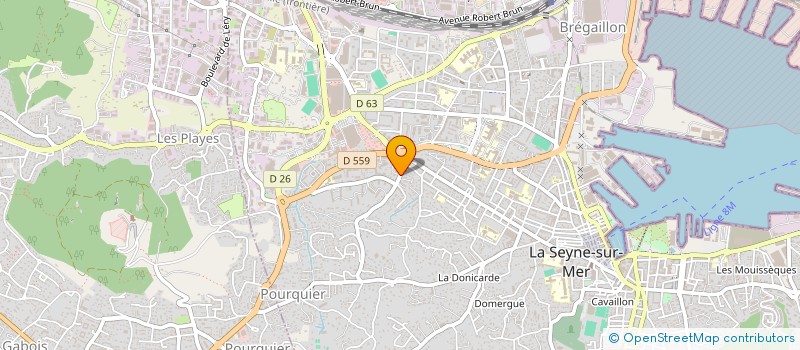 localisation de l'entreprise MONSIEUR DAVID VALLET  LA SEYNE-SUR-MER