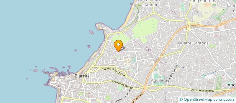 localisation de l'entreprise MONSIEUR DAVID VALMANA à BIARRITZ