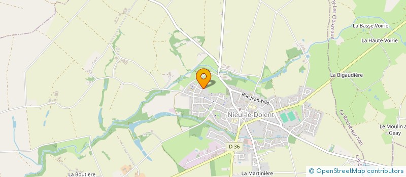 localisation de l'entreprise MONSIEUR DAVID VALOT à NIEUL-LE-DOLENT