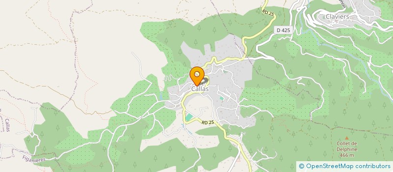 localisation de l'entreprise MONSIEUR DAVID VALSTAR  CALLAS