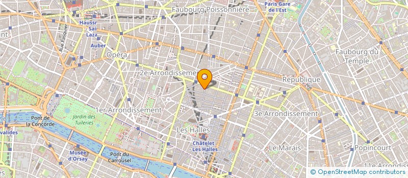 localisation de l'entreprise MONSIEUR DAVID VAN COTTHEM  PARIS