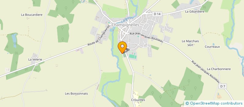 localisation de l'entreprise MONSIEUR DAVID VAN DER MYE  CHAMPIGNELLES