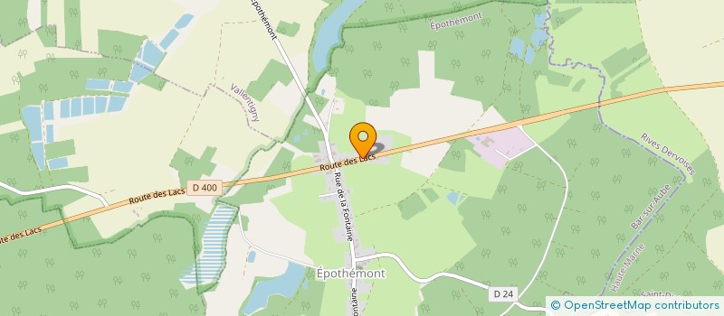 localisation de l'entreprise MONSIEUR DAVID VAN HOEYLANDT  EPOTHEMONT