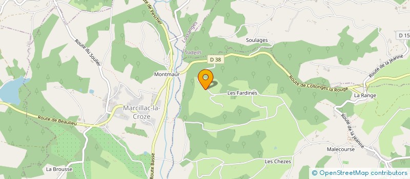 localisation de l'entreprise MONSIEUR DAVID VANHOLDER  PUY-D'ARNAC