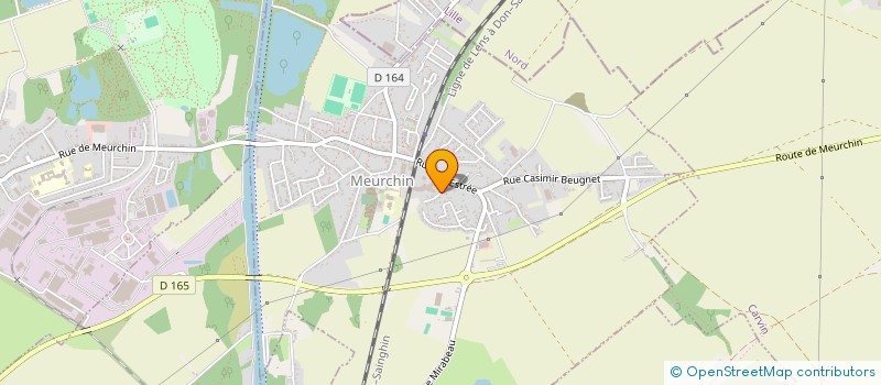 localisation de l'entreprise MONSIEUR DAVID VANHOVE  MEURCHIN