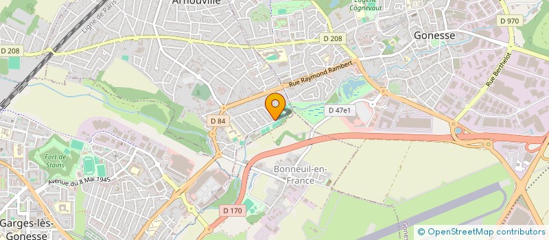 localisation de l'entreprise MONSIEUR DAVID VARDAZARIAN  ARNOUVILLE