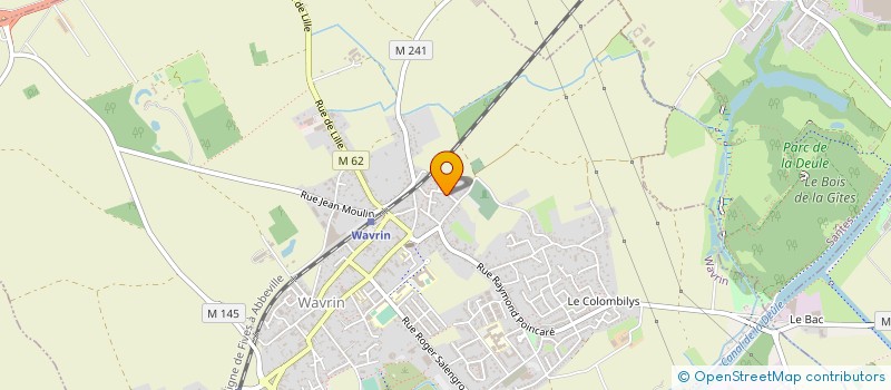 localisation de l'entreprise MONSIEUR DAVID VASSEUR  PELVES