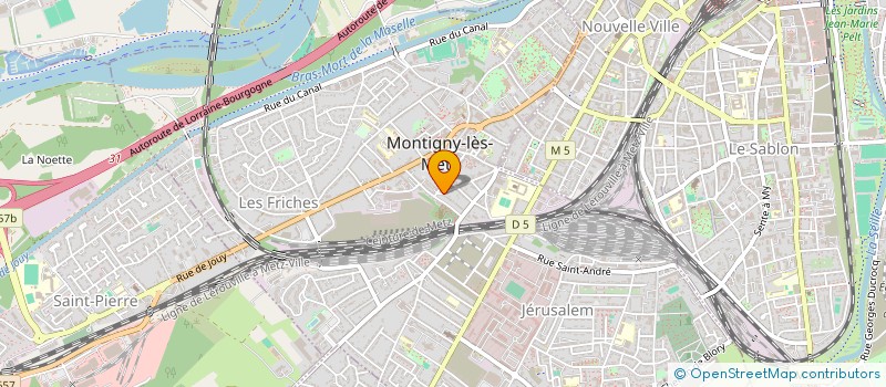 localisation de l'entreprise MONSIEUR DAVID VEKA  MONTIGNY-LES-METZ