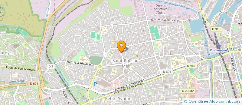 localisation de l'entreprise MONSIEUR DAVID VENCE à DUNKERQUE