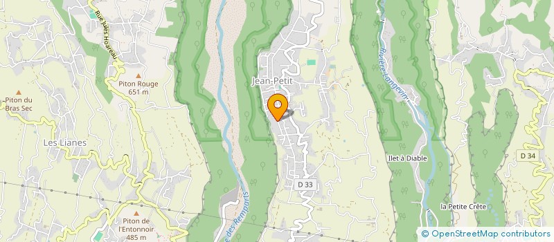 localisation de l'entreprise MONSIEUR DAVID VENEROSY  LE TAMPON