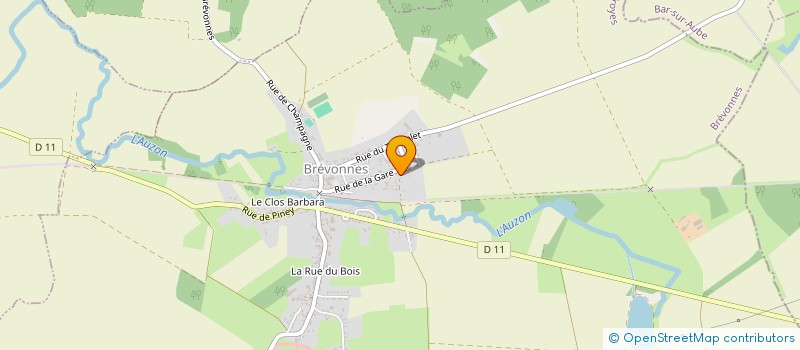 localisation de l'entreprise MONSIEUR DAVID VERDIER  LES GRANDES-CHAPELLES