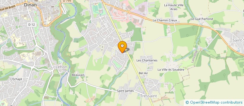 localisation de l'entreprise MONSIEUR DAVID VERHOFSTADT  LANVALLAY