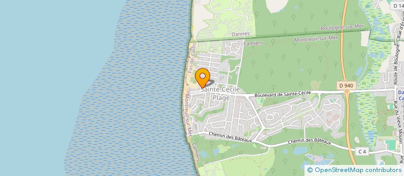 localisation de l'entreprise MONSIEUR DAVID VERNALDE  CAMIERS