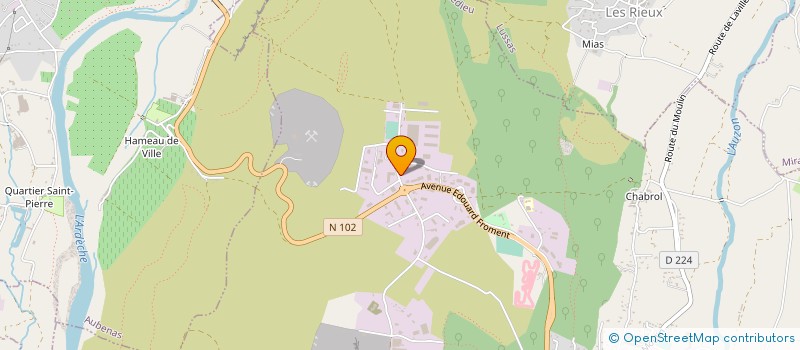 localisation de l'entreprise MONSIEUR DAVID VERNIERE  LAVILLEDIEU