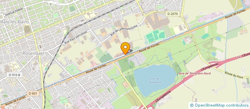 localisation de l'entreprise MONSIEUR DAVID VERVOORT à DUNKERQUE