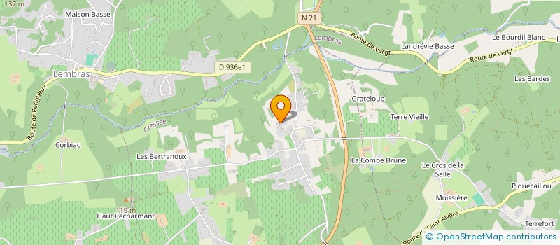 localisation de l'entreprise MONSIEUR DAVID VEYRENC à BERGERAC