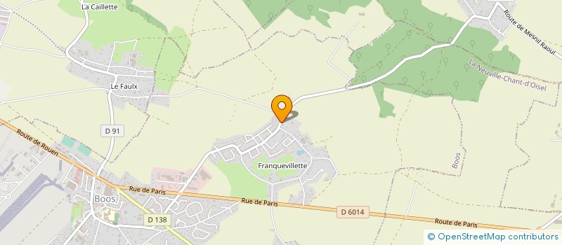 localisation de l'entreprise MONSIEUR DAVID VEZIER  BOOS