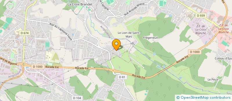 localisation de l'entreprise MONSIEUR DAVID VIAL à ANGOULEME