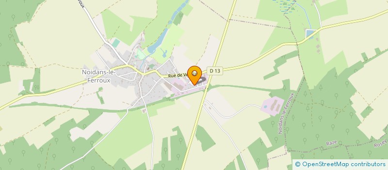 localisation de l'entreprise MONSIEUR DAVID VIDAL  NOIDANS-LE-FERROUX