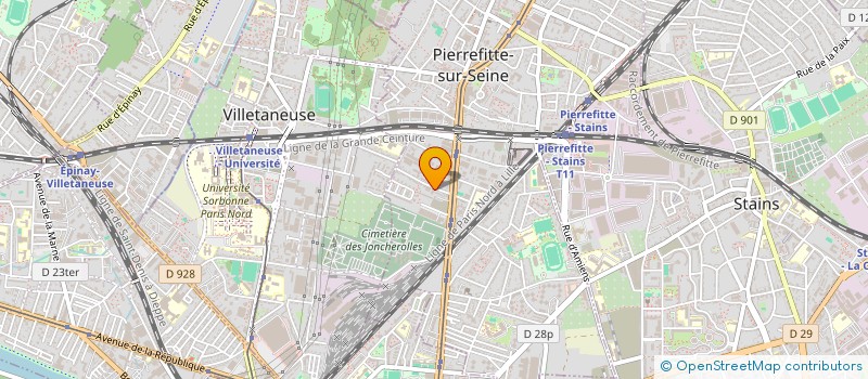 localisation de l'entreprise MONSIEUR DAVID VIGILANT à PIERREFITTE-SUR-SEINE