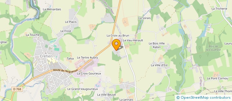 localisation de l'entreprise MONSIEUR DAVID VILLALON à CREHEN