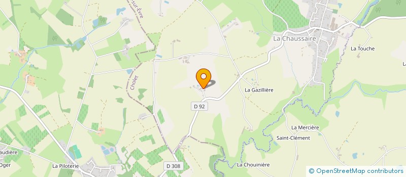 localisation de l'entreprise MONSIEUR DAVID VINCENT à MONTREVAULT-SUR-EVRE