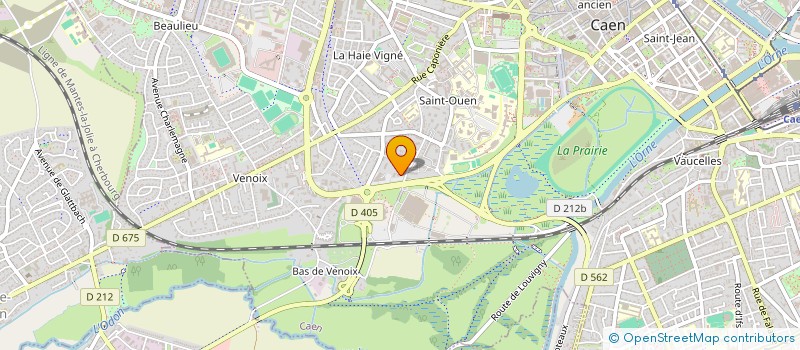 localisation de l'entreprise MONSIEUR DAVID VINCENT à CAEN