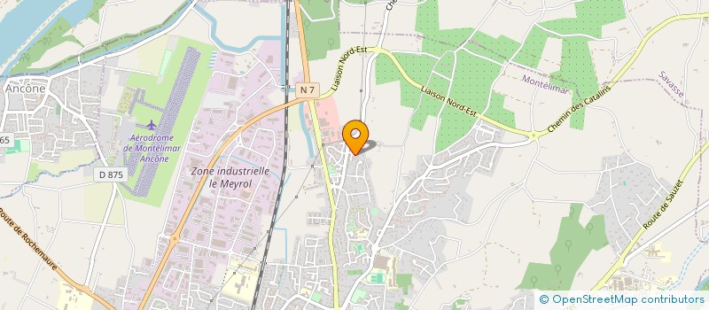 localisation de l'entreprise MONSIEUR DAVID VINCENT  MONTELIMAR